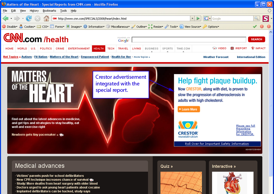 CNN Heart Ad