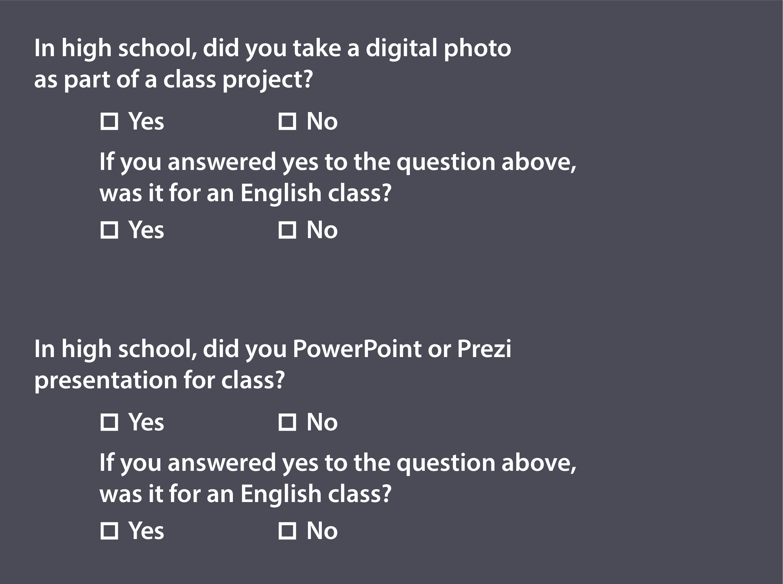 survey questions