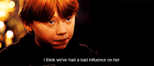 Ron Weasley Bad Influence 