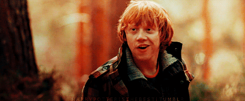 Ron Weasley
                        everything is alright