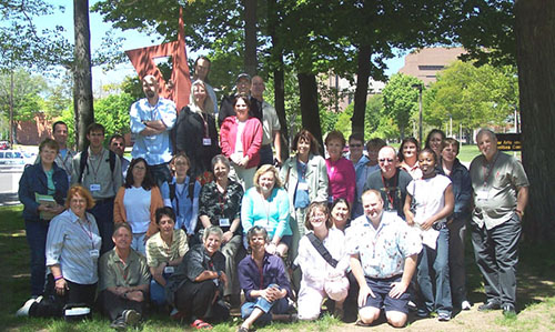 a picture of all CIWIC participants from 2005