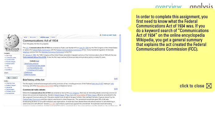 Tutorial 1 discussion of Wikipedia